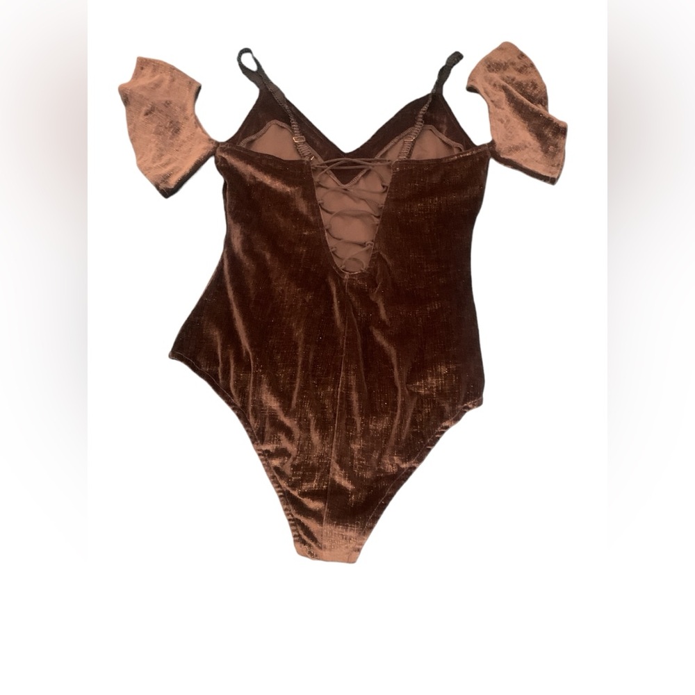 Velvet bodysuit